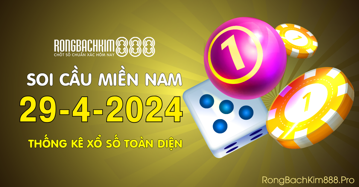 Hình ảnh RBK 888 Dự Đoán KQXS Miền Nam 29-4-2024