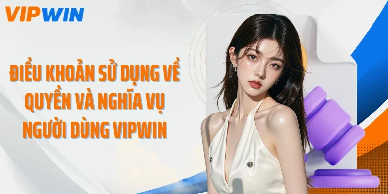 Điều khoản sử dụng về quyền và nghĩa vụ người dùng VIPWIN
